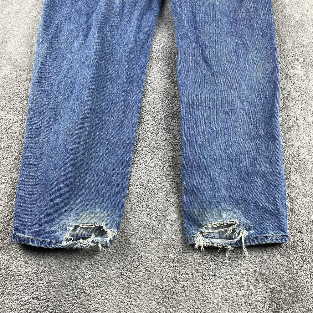 Levis 550 Relaxed Fit‎ Tapered Leg Jeans Mens 38x30 Blue Denim Vintage Y2K